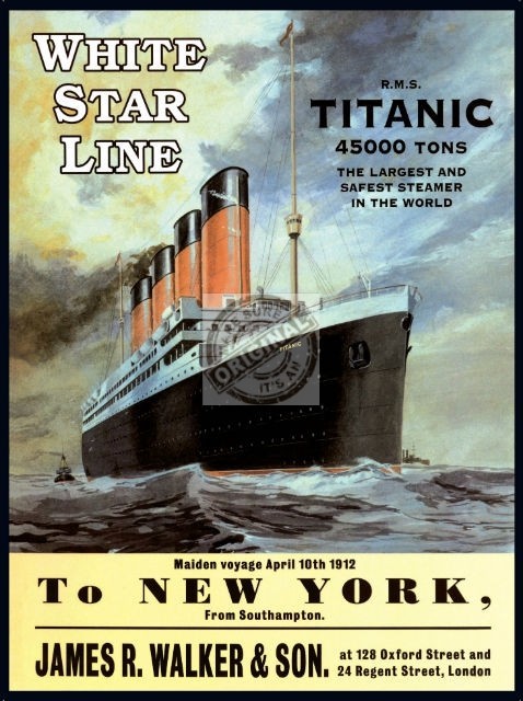 titanic sign